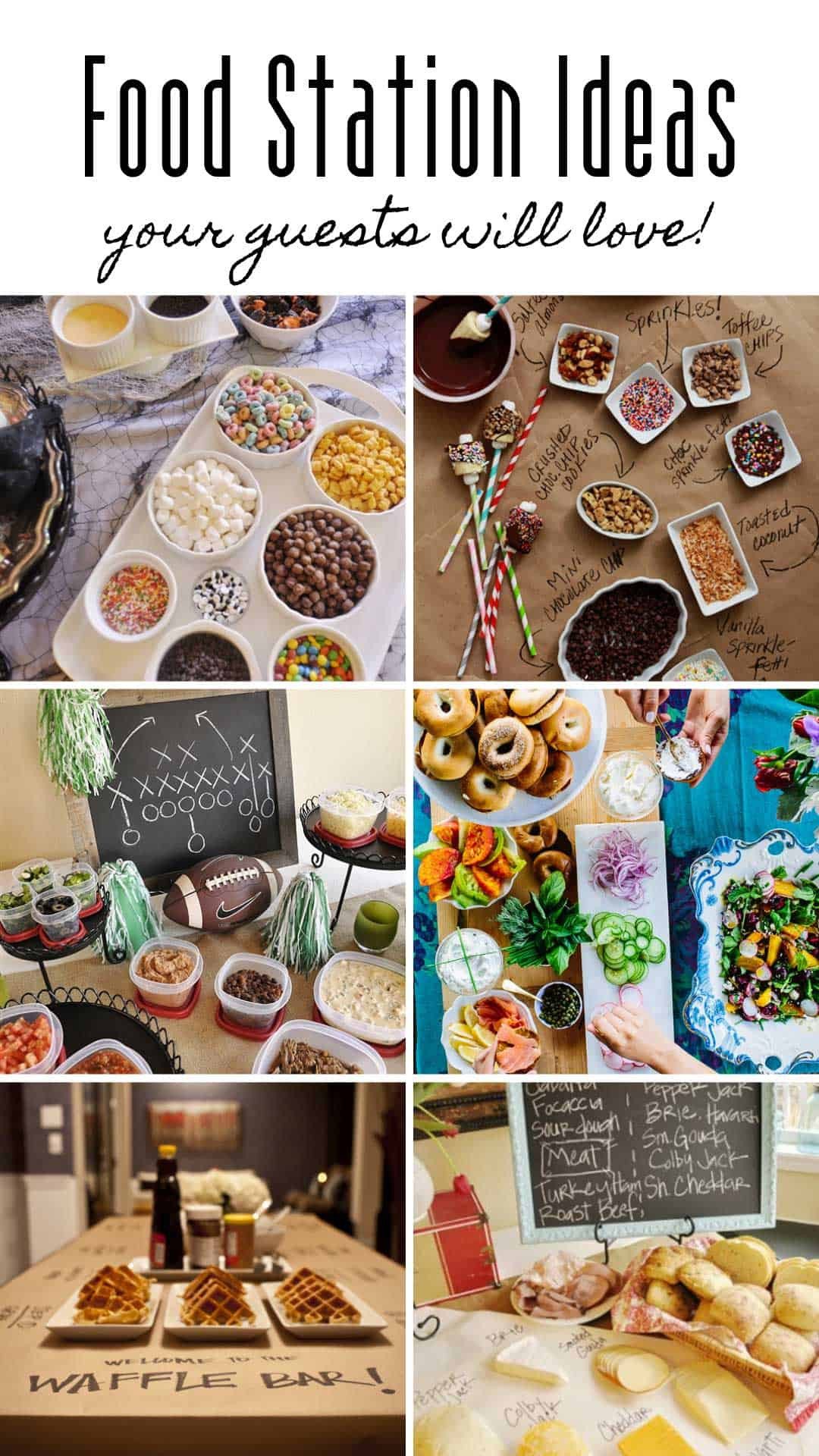 Party Food Bar Ideas
 26 Build Your Own Party Food Bar Ideas Your Guests Will Go
