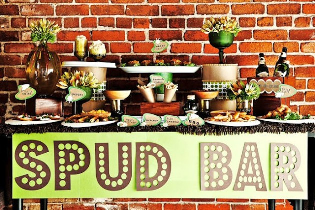 Party Food Bar Ideas
 15 Fun Food Station Ideas that Will Wet Your Appetite