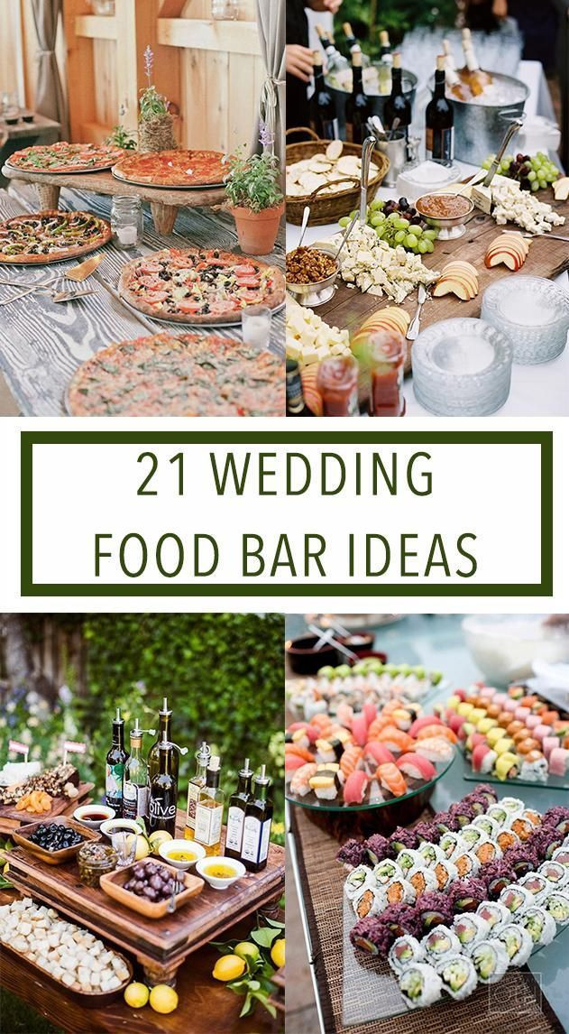 Party Food Bar Ideas
 Wedding Planning