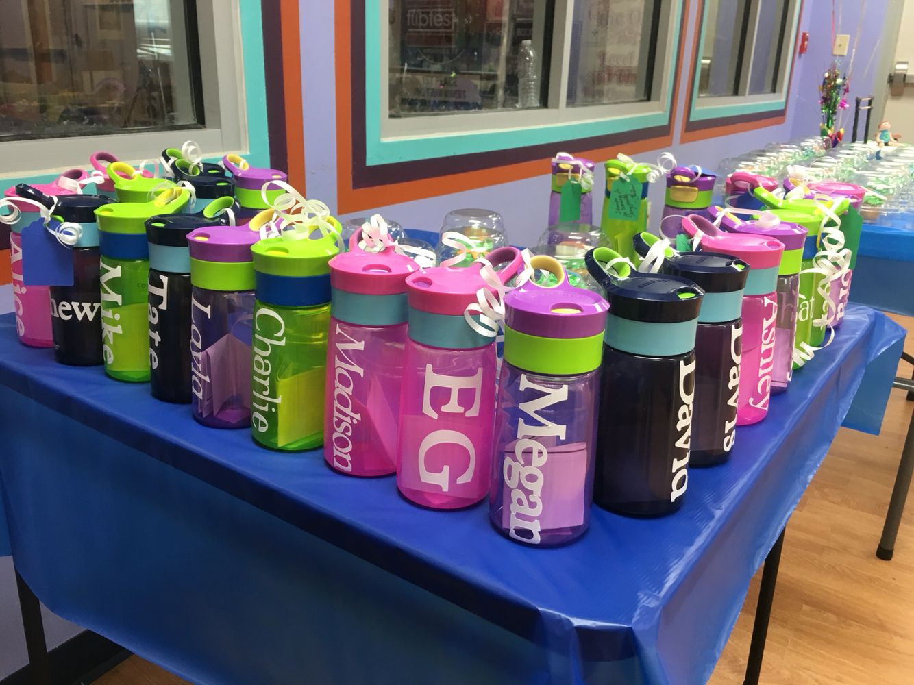 Party Gifts For Kids
 Party favors for a gymnastics party I found these Contigo
