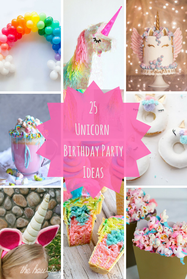 Party Ideas Unicorn Food Glass
 25 Unicorn Birthday Party Ideas