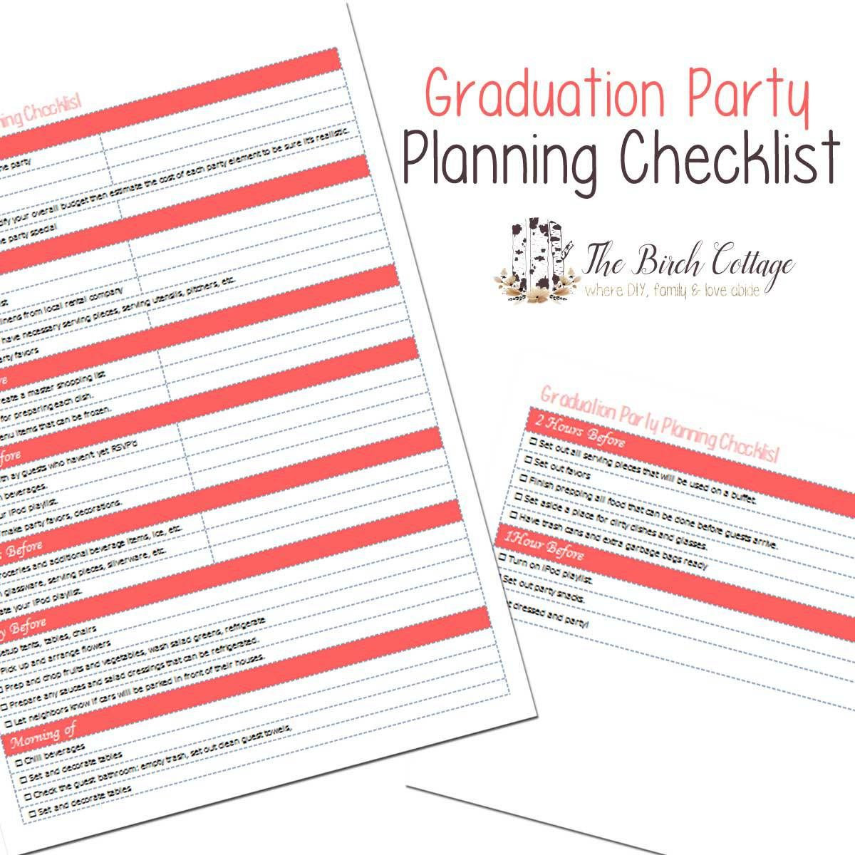 Party Planning Ideas For Graduation
 7 Tips for a Less Stressful Graduation Party and a Free