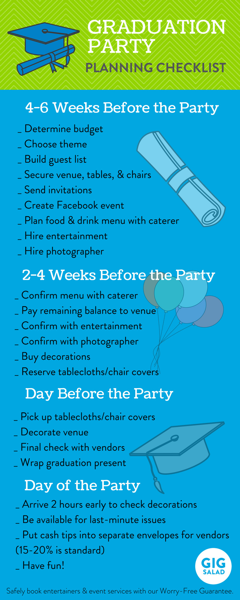 Party Planning Ideas For Graduation
 Planning a party for your favorite grad This graduation