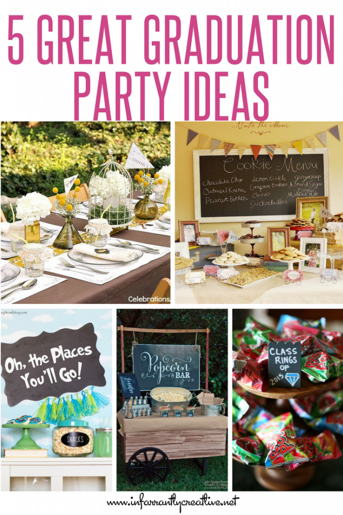 Party Planning Ideas For Graduation
 5 Great Graduation Party Ideas Infarrantly Creative