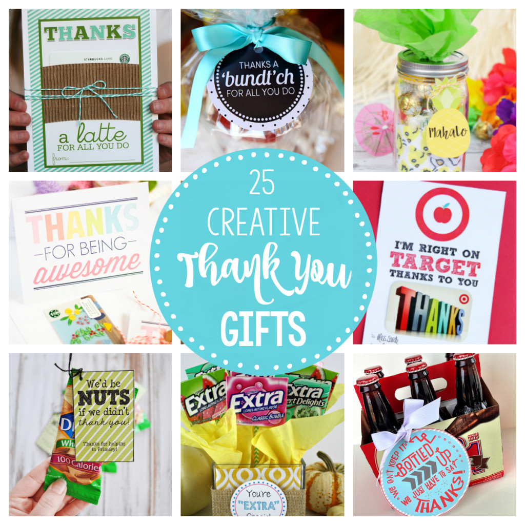 Party Thank You Gift Ideas
 25 Quick and Easy Homemade Gift Ideas Crazy Little Projects