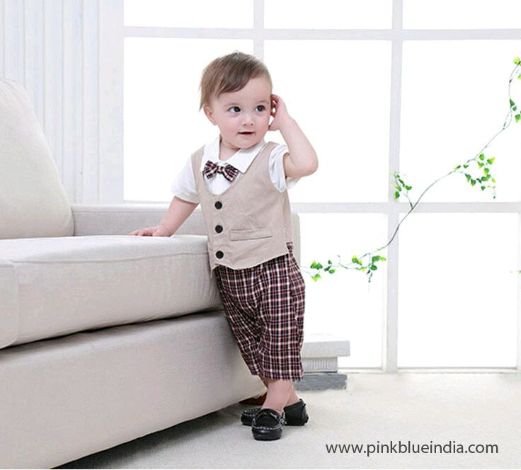 Party Wear For Baby Boy
 Suggest some good partywear dress for my 6 month old baby boy