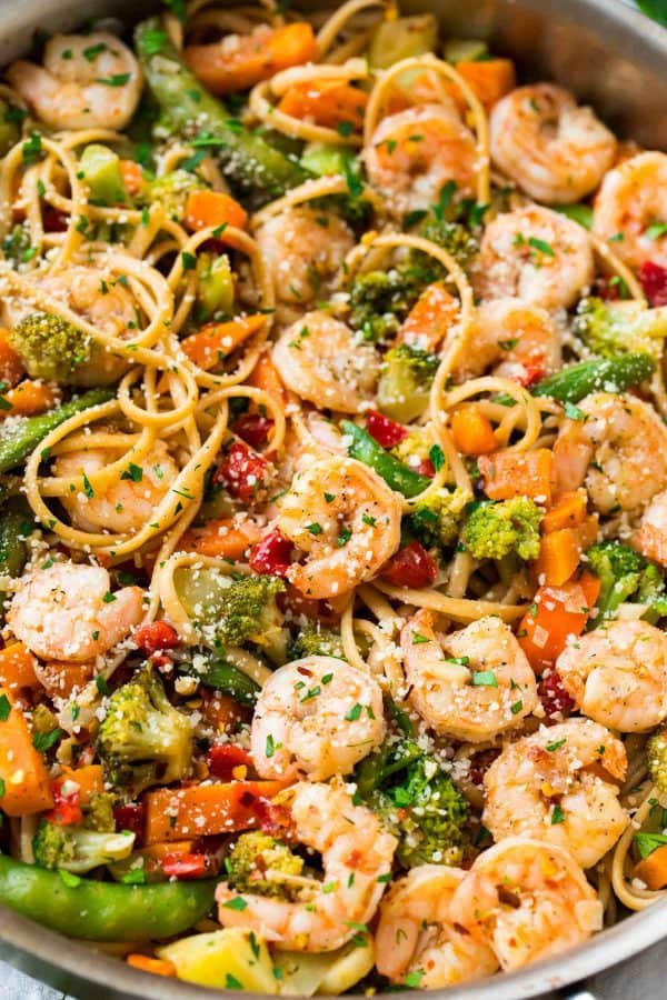 Pasta Recipes With Shrimp
 Garlic Shrimp Pasta