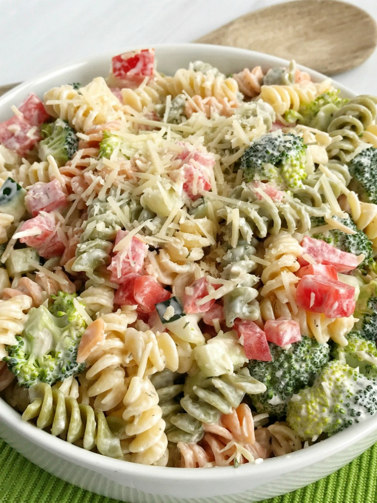 Pasta Salad Ranch
 Ranch Pasta Salad To her as Family
