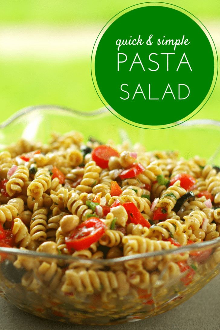 Pasta Salad Recipe Simple
 Quick & Simple Pasta Salad Cleverly Simple