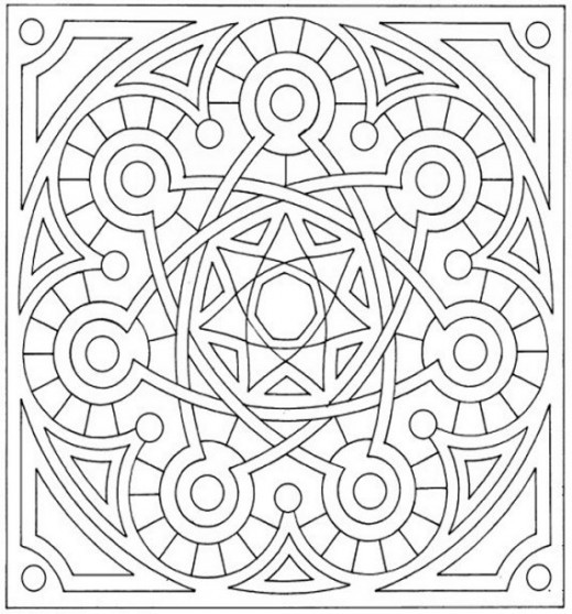 Pattern Coloring Pages For Kids
 Culture of Islam Kids Colouring to Print and