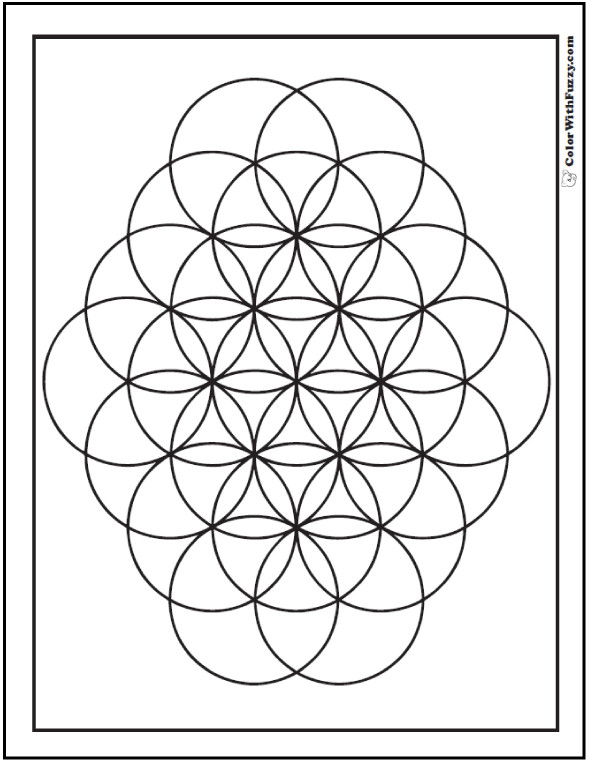 Pattern Coloring Pages For Kids
 70 Geometric Coloring Pages To Print And Customize