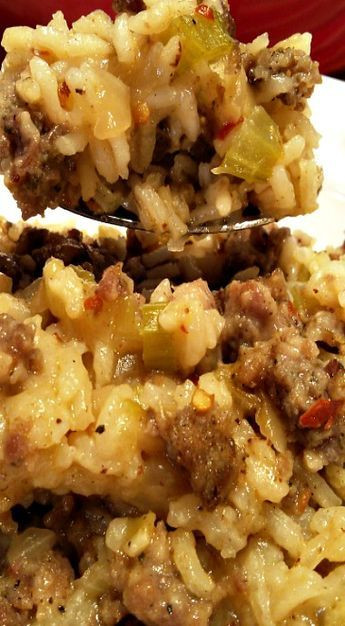 Paula Deen Chicken Casserole With Stuffing
 Sausage and Rice Casserole Recipe in 2020