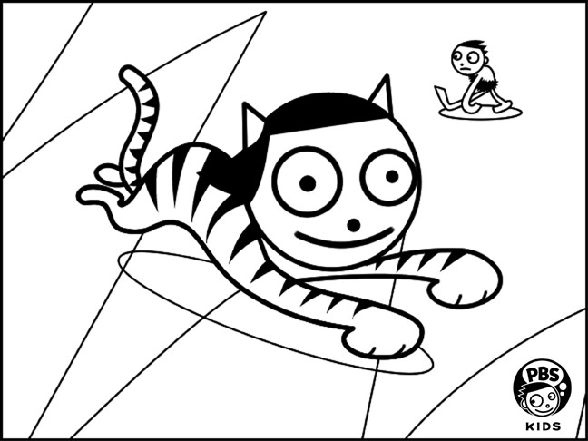 Pbs Kids Coloring Pages
 Rocky Mountain PBS Kids Club Coloring Pages