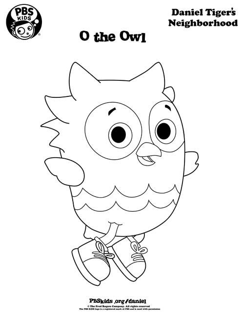 Pbs Kids Coloring Pages
 Coloring Daniel Tiger s Neighborhood PBS KIDS