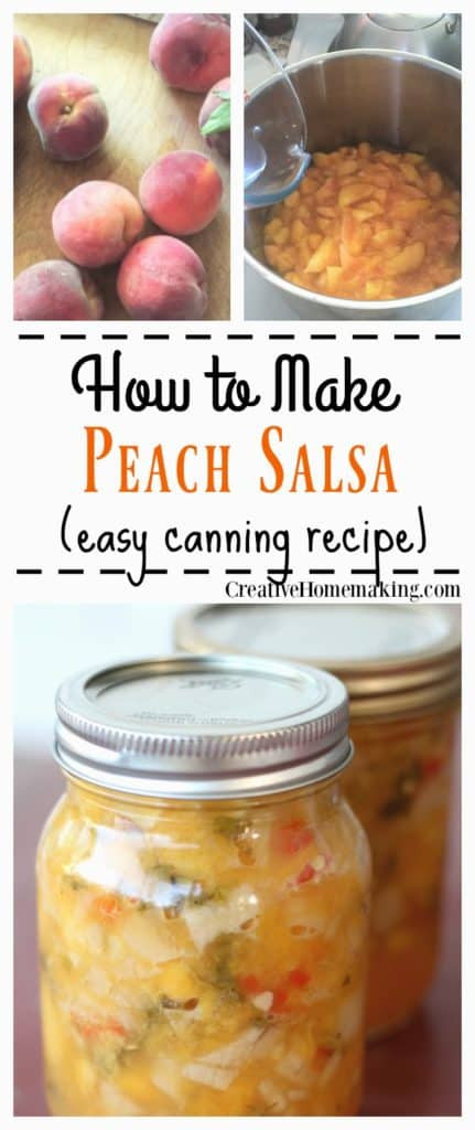 Peach Salsa Canning Recipe
 Canning Peach Salsa Creative Homemaking
