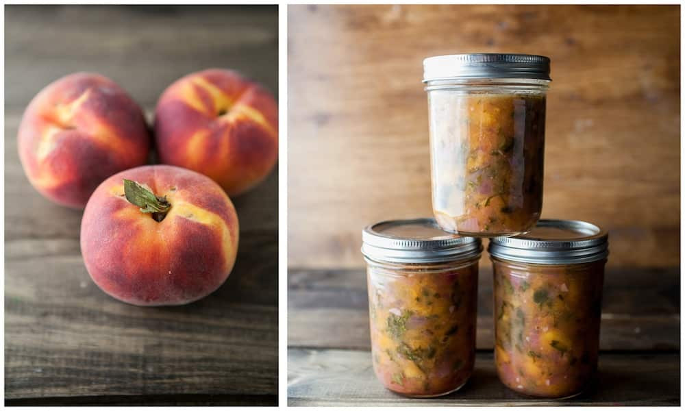 Peach Salsa Recipe For Canning
 peach salsa canning recipe ball