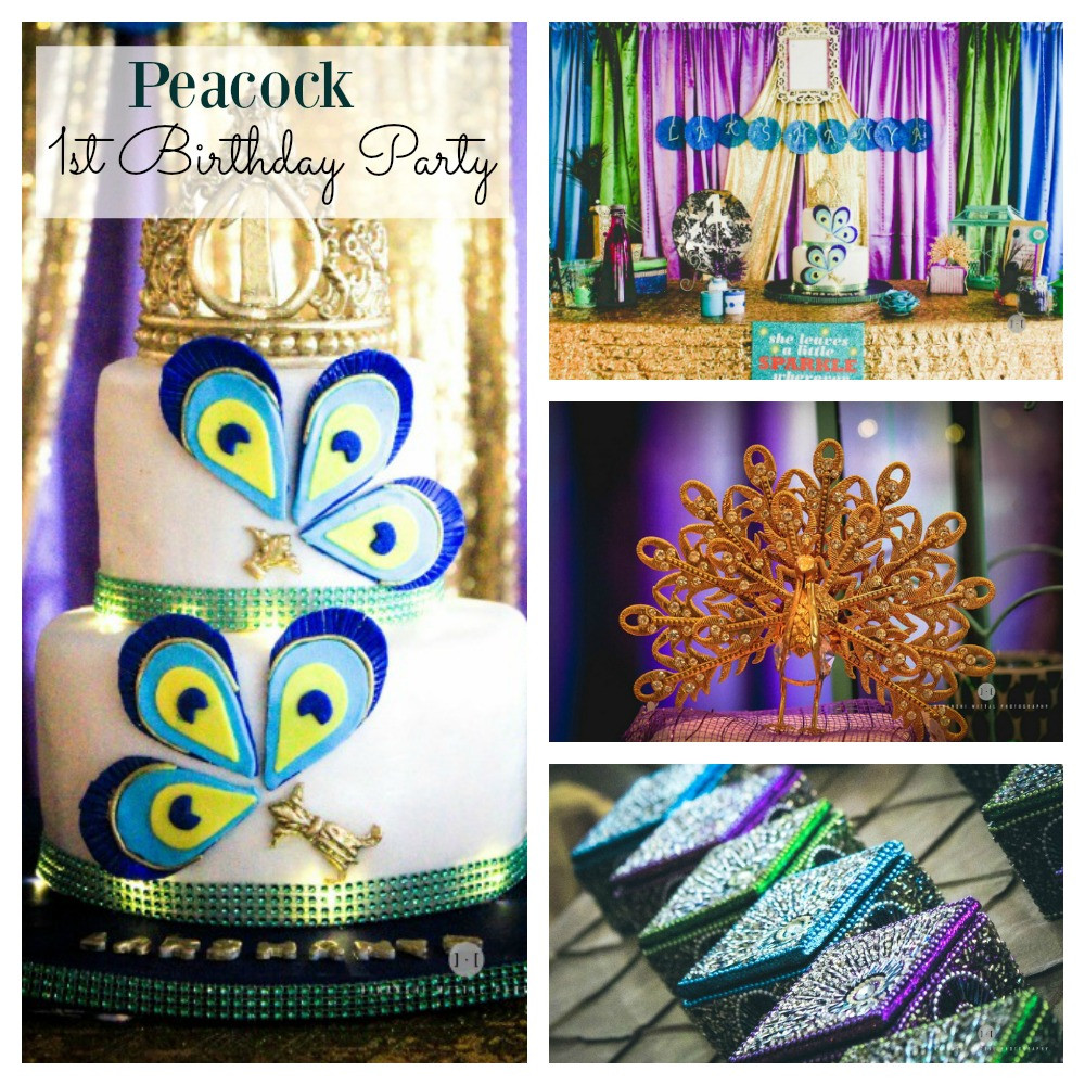 Peacock Birthday Decorations
 The Ultimate Peacock Birthday Party