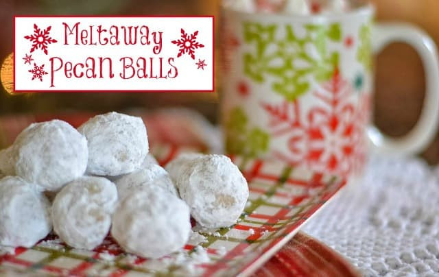 Pecan Balls Christmas Cookies
 Recipe For Pecan Meltaway Balls Worthing Court