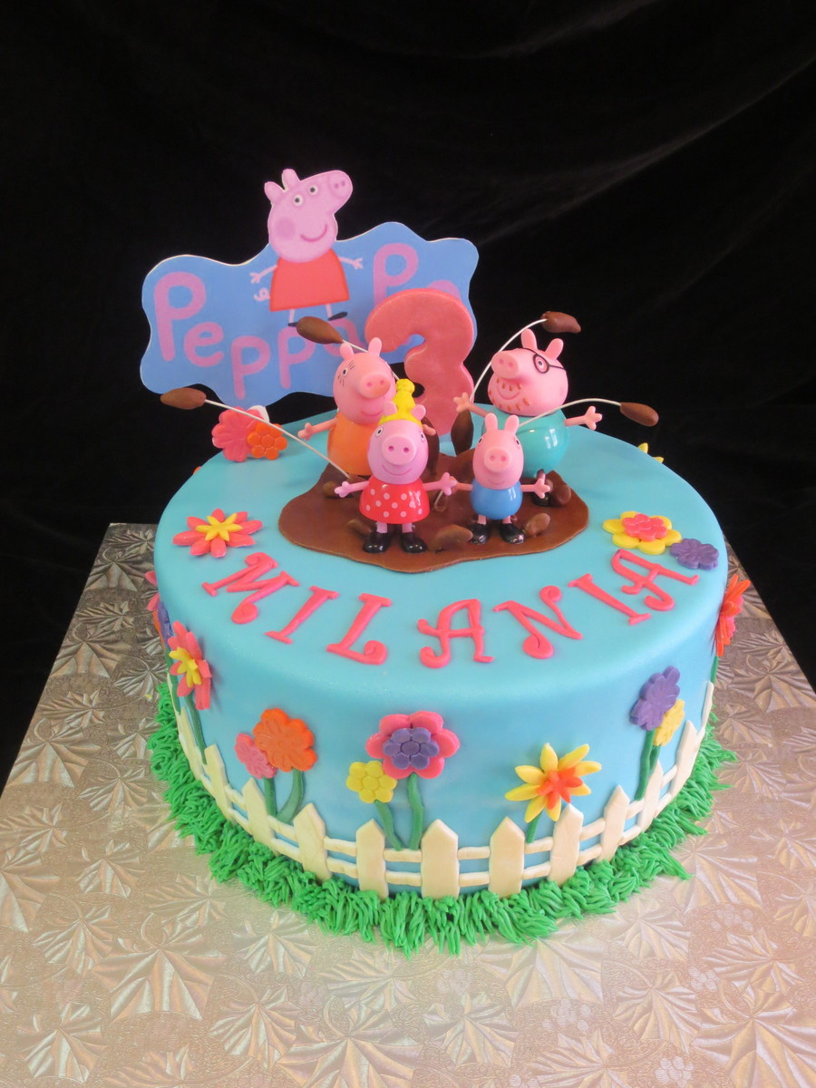 Peppa Pig Birthday Cakes
 Peppa Pig Birthday Cake CakeCentral