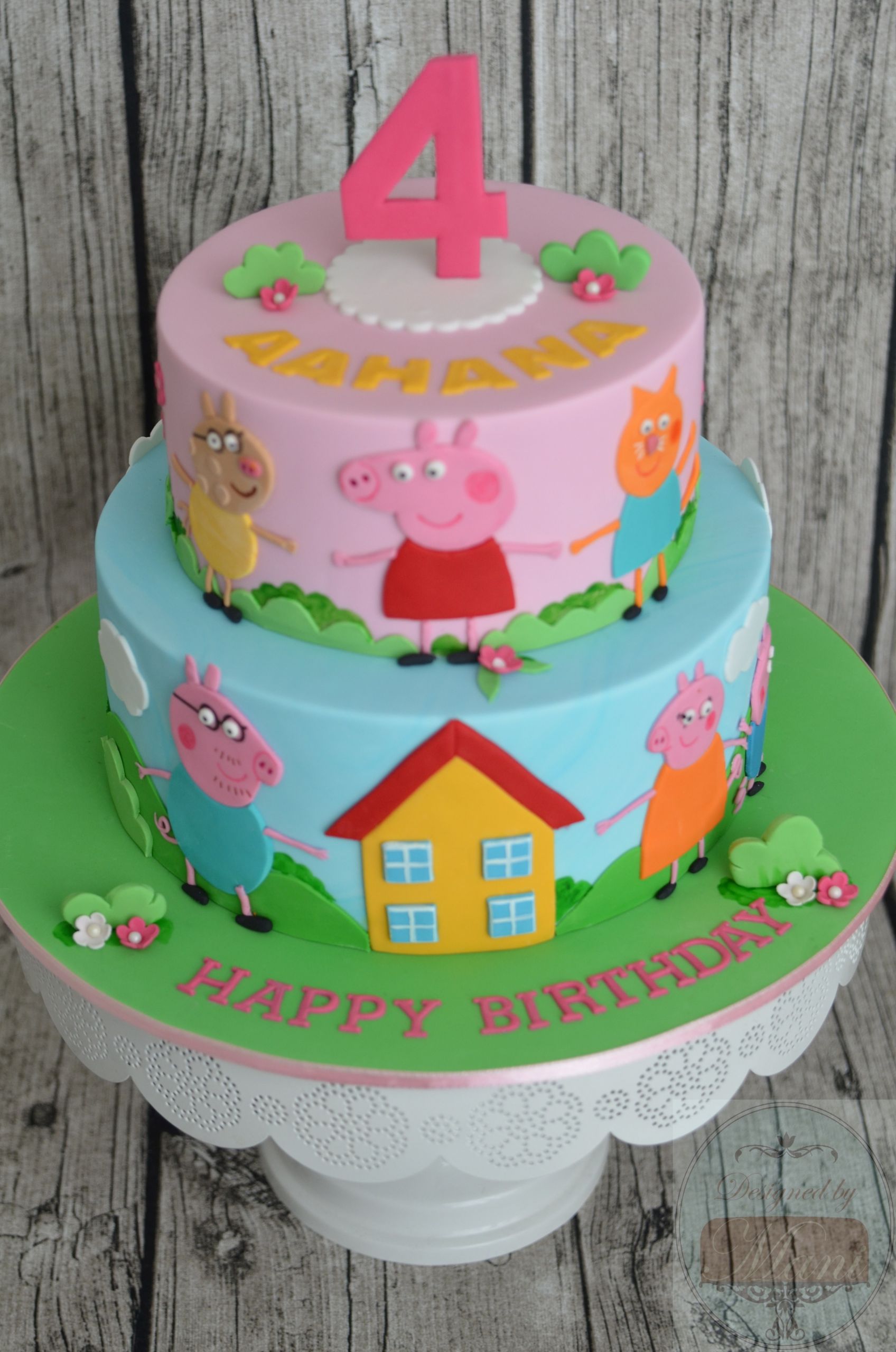 Peppa Pig Birthday Cakes
 "peppa Pig & Friends" CakeCentral