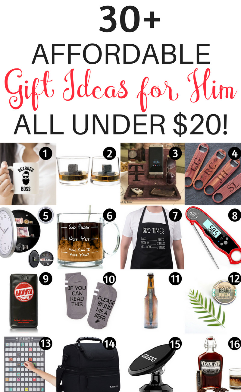 Perfect Birthday Gift For Him
 20 Gifts for Him Under $20 That Will Rock His World