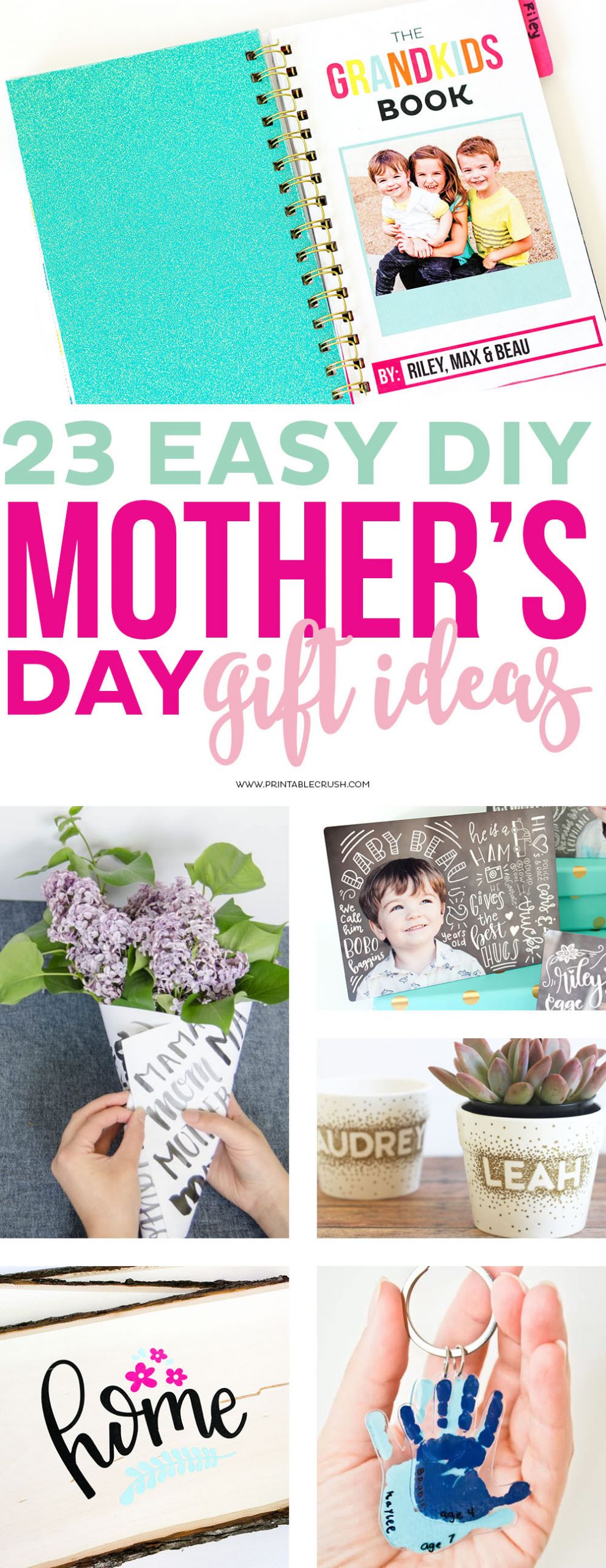 Perfect Mother'S Day Gift Ideas
 23 Easy DIY Mother s Day Gift Ideas Printable Crush