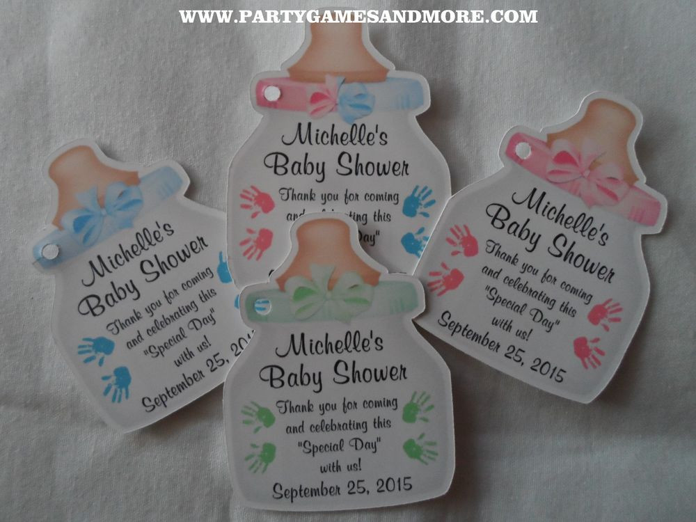 Personalized Baby Shower Party Favor
 UNIQUE PERSONALIZED BABY SHOWER PARTY FAVOR GIFT TAGS