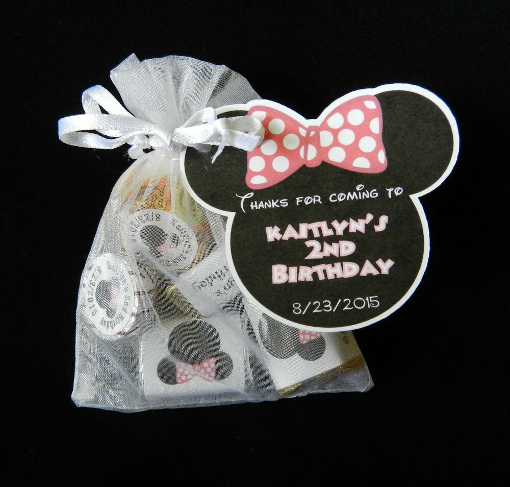 Personalized Baby Shower Party Favor
 PERSONALIZED MINNIE MOUSE BIRTHDAY PARTY BABY SHOWER PARTY