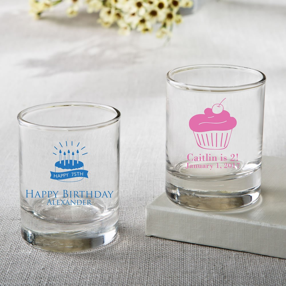 Personalized Birthday Decorations
 Personalized Birthday Design Shot Glass Favors