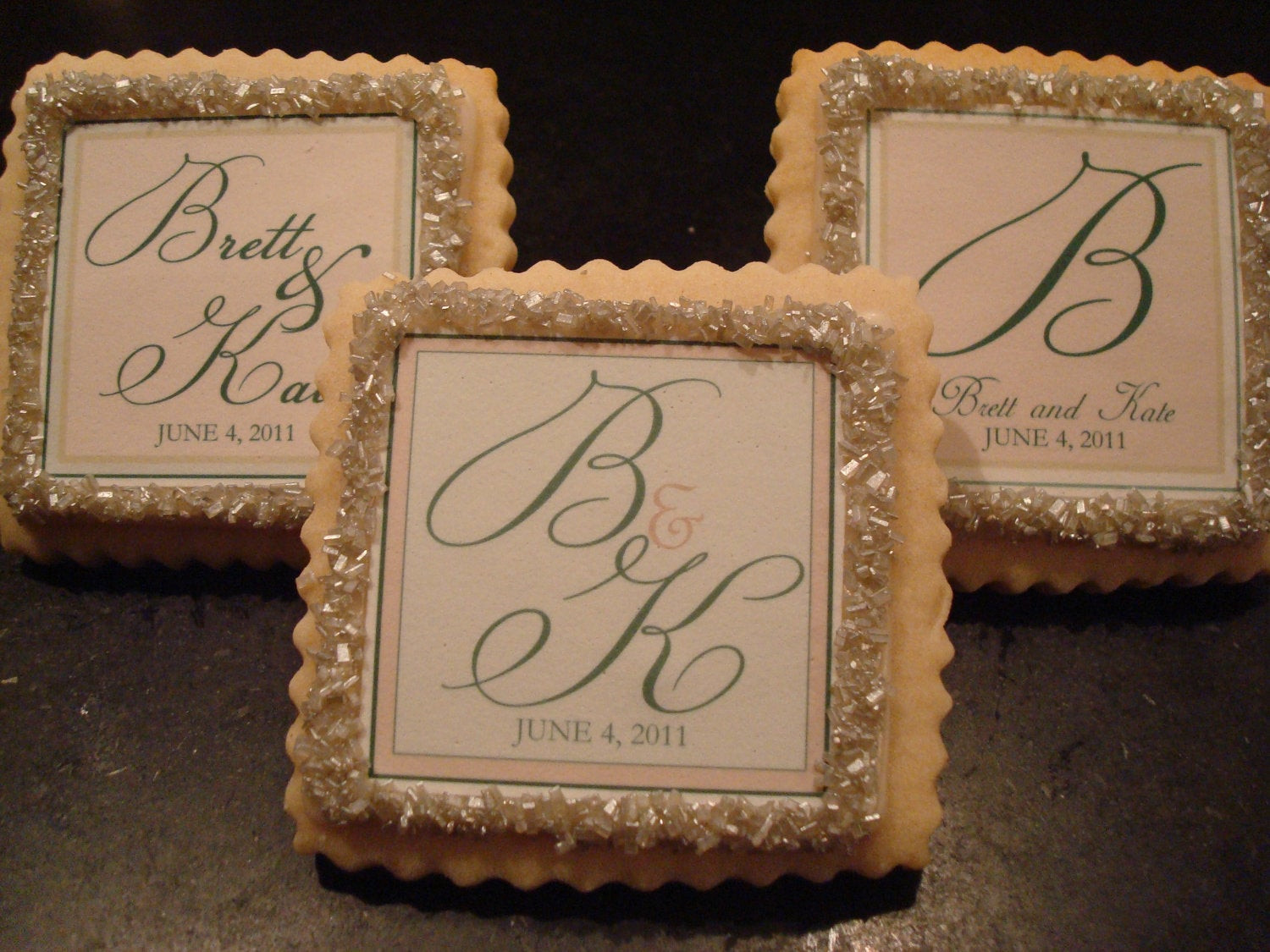 Personalized Wedding Favors
 Wedding Favors Custom Shortbread Cookies