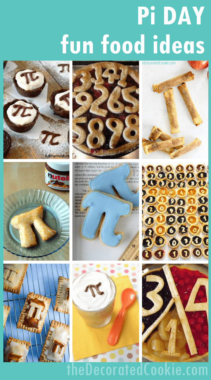 Pi Day Celebration Ideas
 fun food ideas for Pi Day celebrating May 14th with fun food