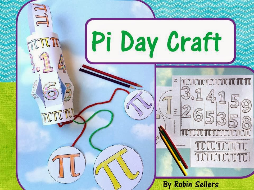 Pi Day Craft Ideas
 Sweet Tea Classroom Pi Day Craft A Math Craft for Pi Day