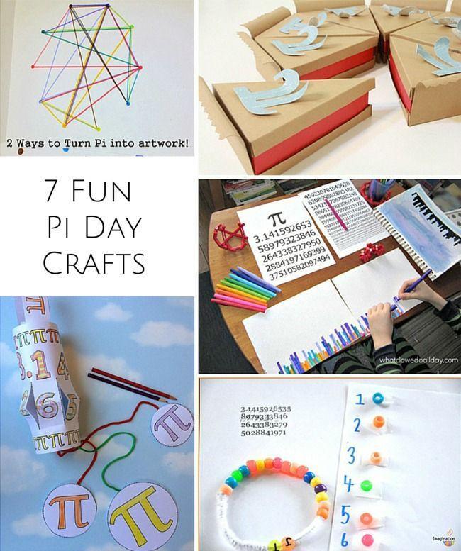 Pi Day Craft Ideas
 47 best Pi Day in the Classroom images on Pinterest