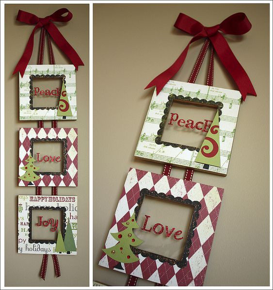 Picture Frame Decorating Craft Ideas
 Cheap frames from the craft store and imagination