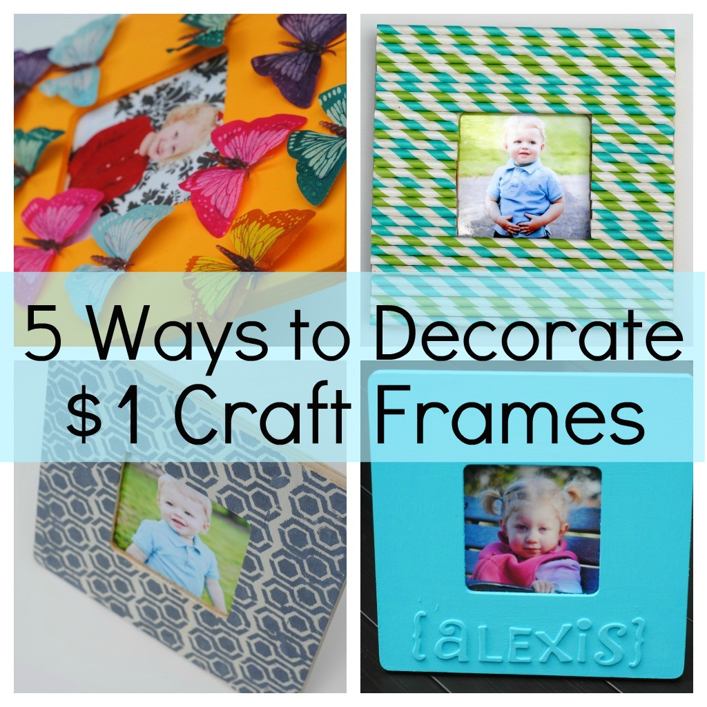Picture Frame Decorating Craft Ideas
 5 Ways to Decorate a Craft Frame Kids Craft Ideas