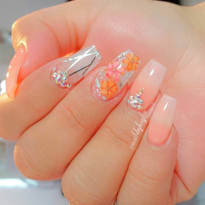 Pictures Acrylic Nail Designs
 Lovely and Cute Acrylic Nails