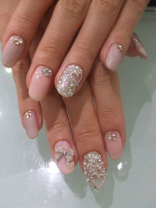 Pictures Of Wedding Nail Designs
 48 Best Wedding Nail Art Design Ideas