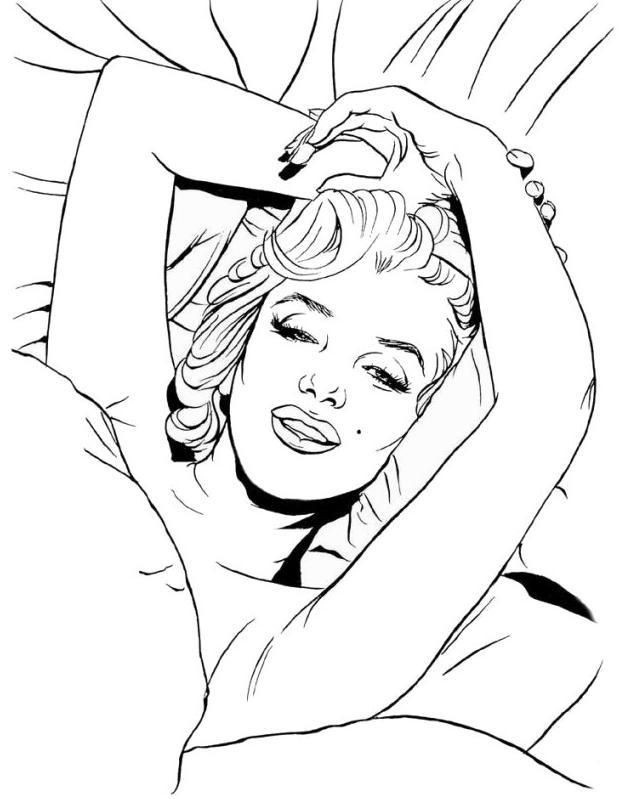 Pin Up Girls Coloring Pages
 Pin on coloring sheets