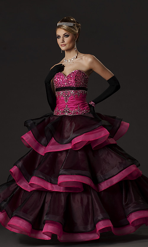 Pink And Black Wedding Dresses
 Wedding Tips and Ideas Pink Black Wedding Dresses