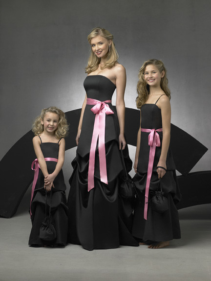 Pink And Black Wedding Dresses
 Ideas for Black Hot Pink and bling wedding colors