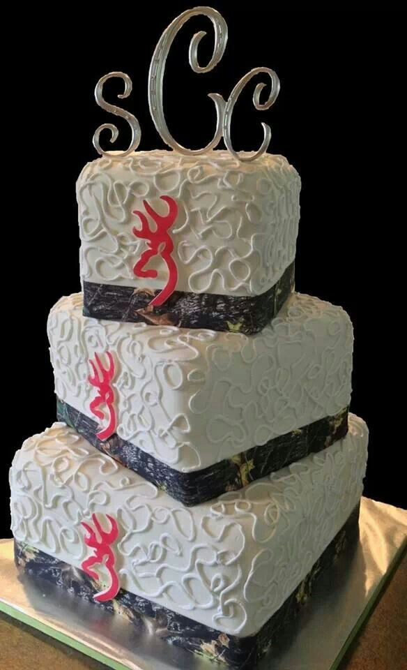 Pink Camo Wedding Decorations
 136 best images about camo & hunting wedding cakes on