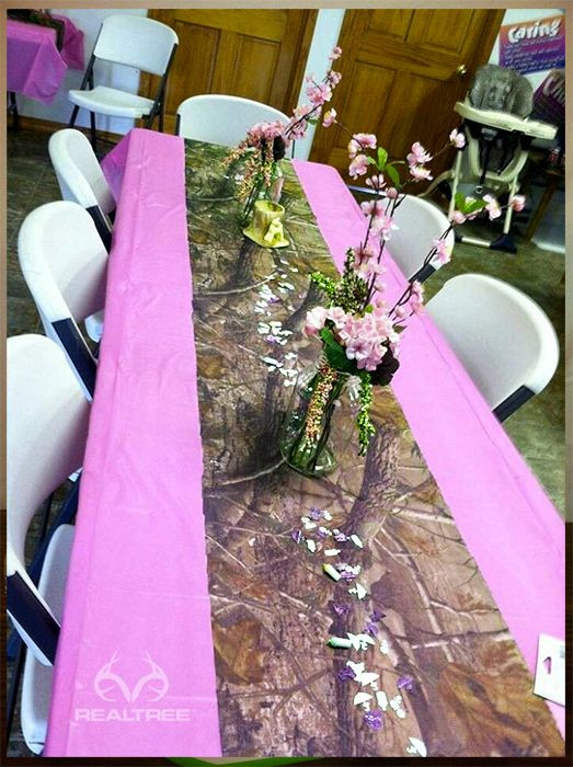 Pink Camo Wedding Decorations
 56 best Realtree Camo Party images on Pinterest