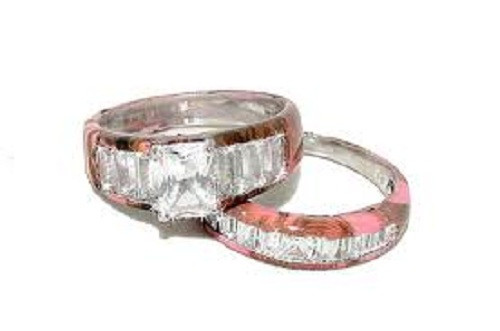 Pink Camo Wedding Rings For Her
 Camo Wedding Rings for Her Diamond