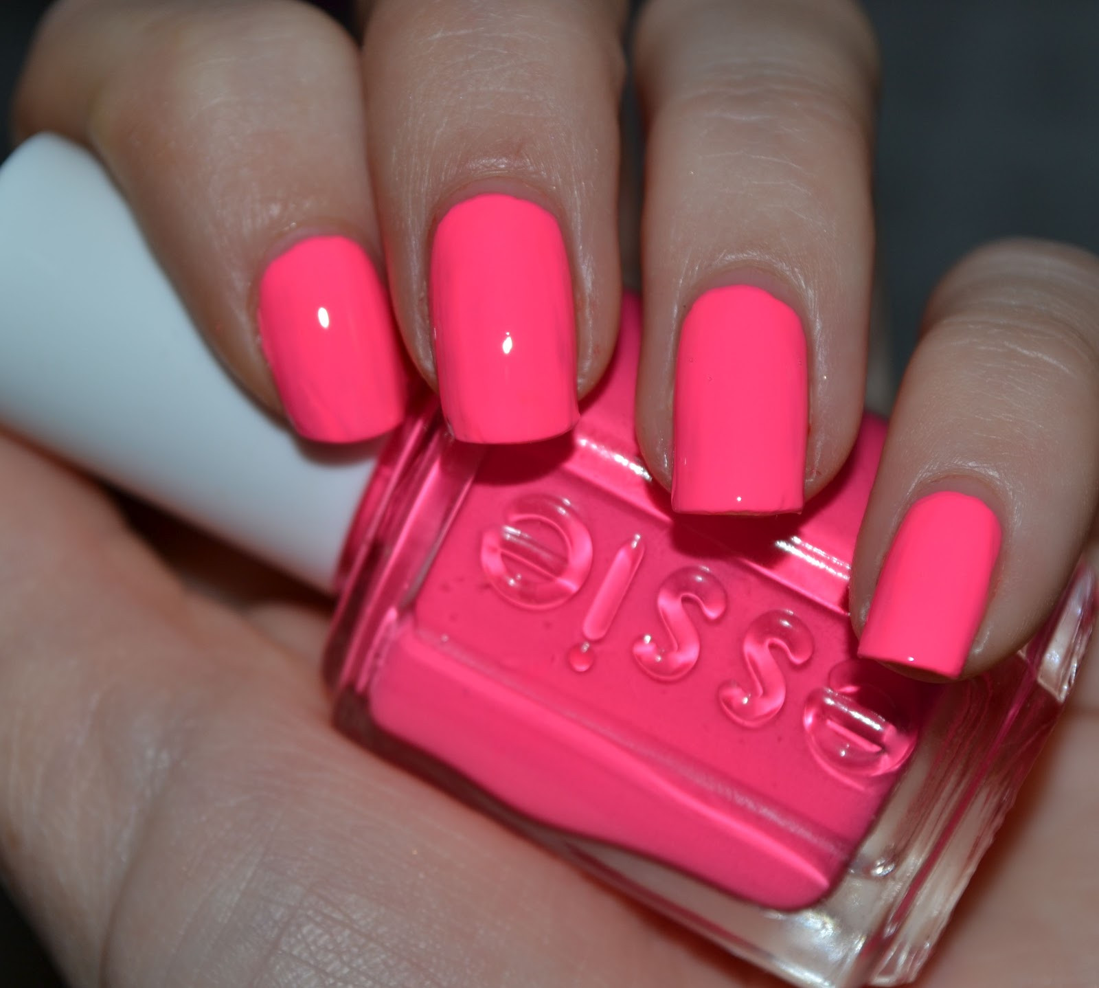Pink Nail Colors
 MakeUpVitamins Essie Punchy Pink 694 Swatch Review & Dupes