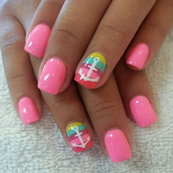 Pink Nail Ideas
 65 lovely Pink Nail Art Ideas nenuno creative