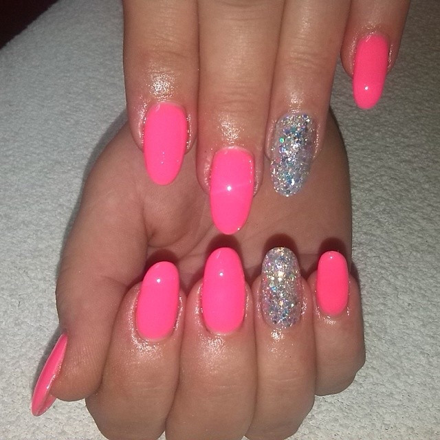 Pink Nails Glitter
 Neon Pink Nail Glitter s and for