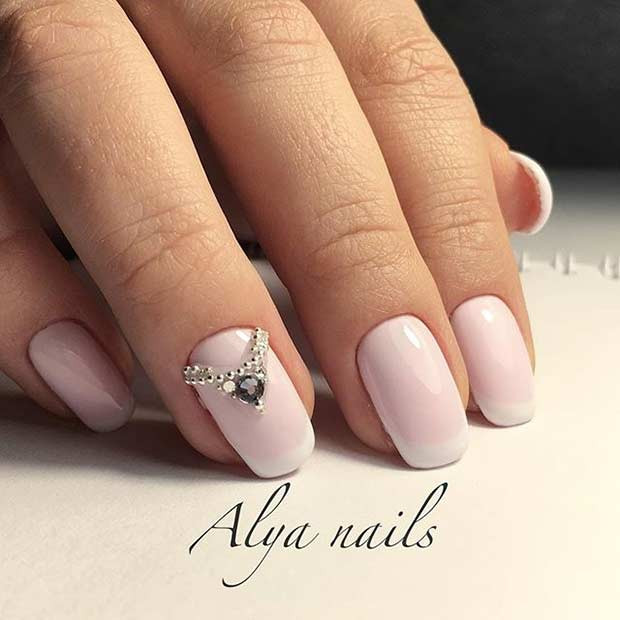 Pink Wedding Nails
 31 Elegant Wedding Nail Art Designs Page 3 of 3