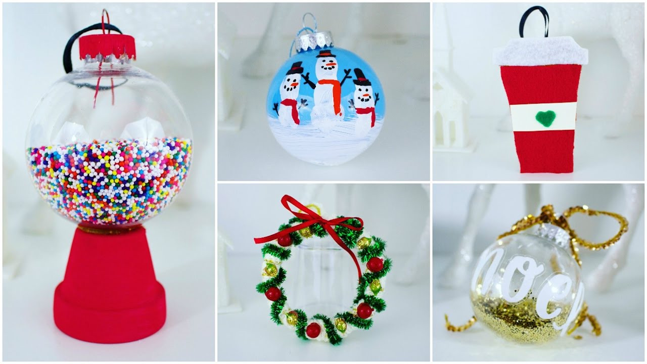 Pinterest Christmas Decorations DIY
 5 CHEAP AND EASY DIY CHRISTMAS ORNAMENTS
