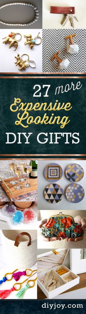 Pinterest Crafts For Gifts
 27 MORE Expensive Looking Inexpensive Gifts