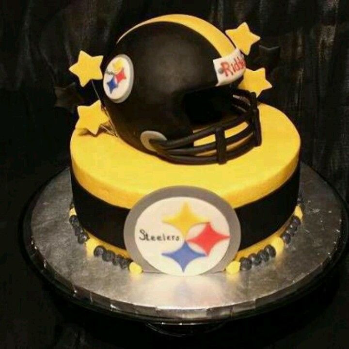Pittsburgh Steelers Birthday Cake
 Love this cake Steelers fans